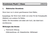 Grundwissen Physik 2008/09 - Gesamtausgabe